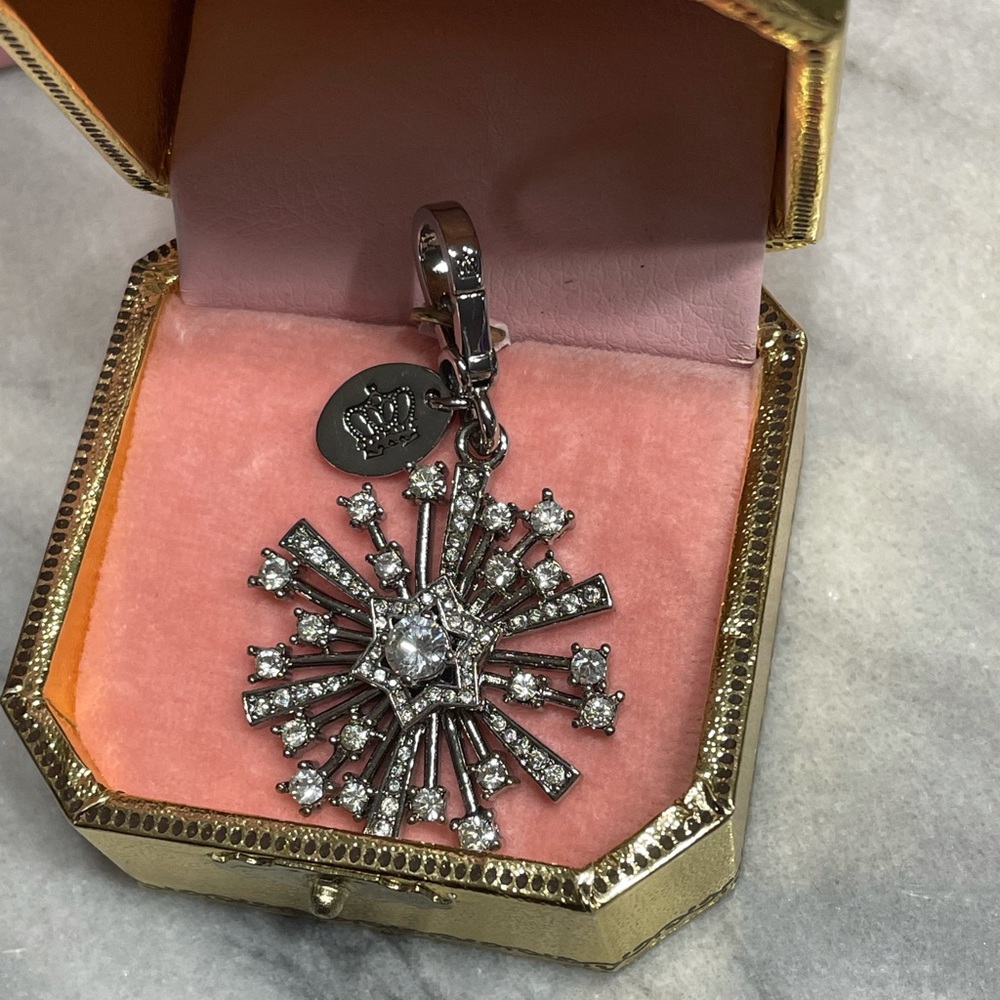 ❄️ LIMITED EDITION 2009 JUICY COUTURE SNOWFLAKE CHARM NIB ❄️